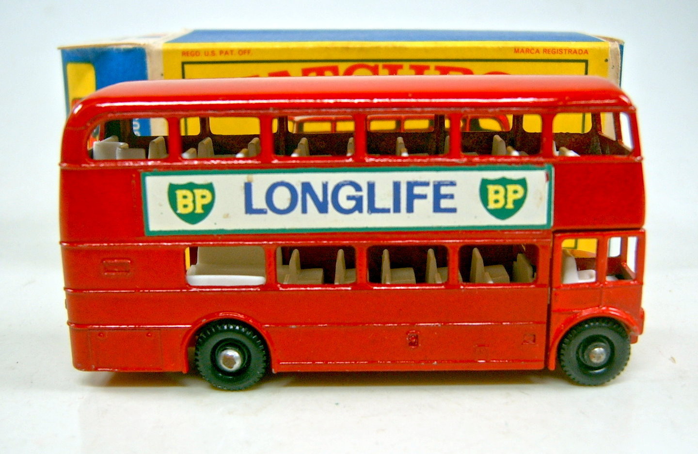 Details about   Matchbox Lesney 5D London Bus BP Longlife Decal Transfer Water slide not Sticker 